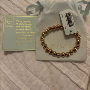 Enewton 6mm Gold Bead Bracelet
